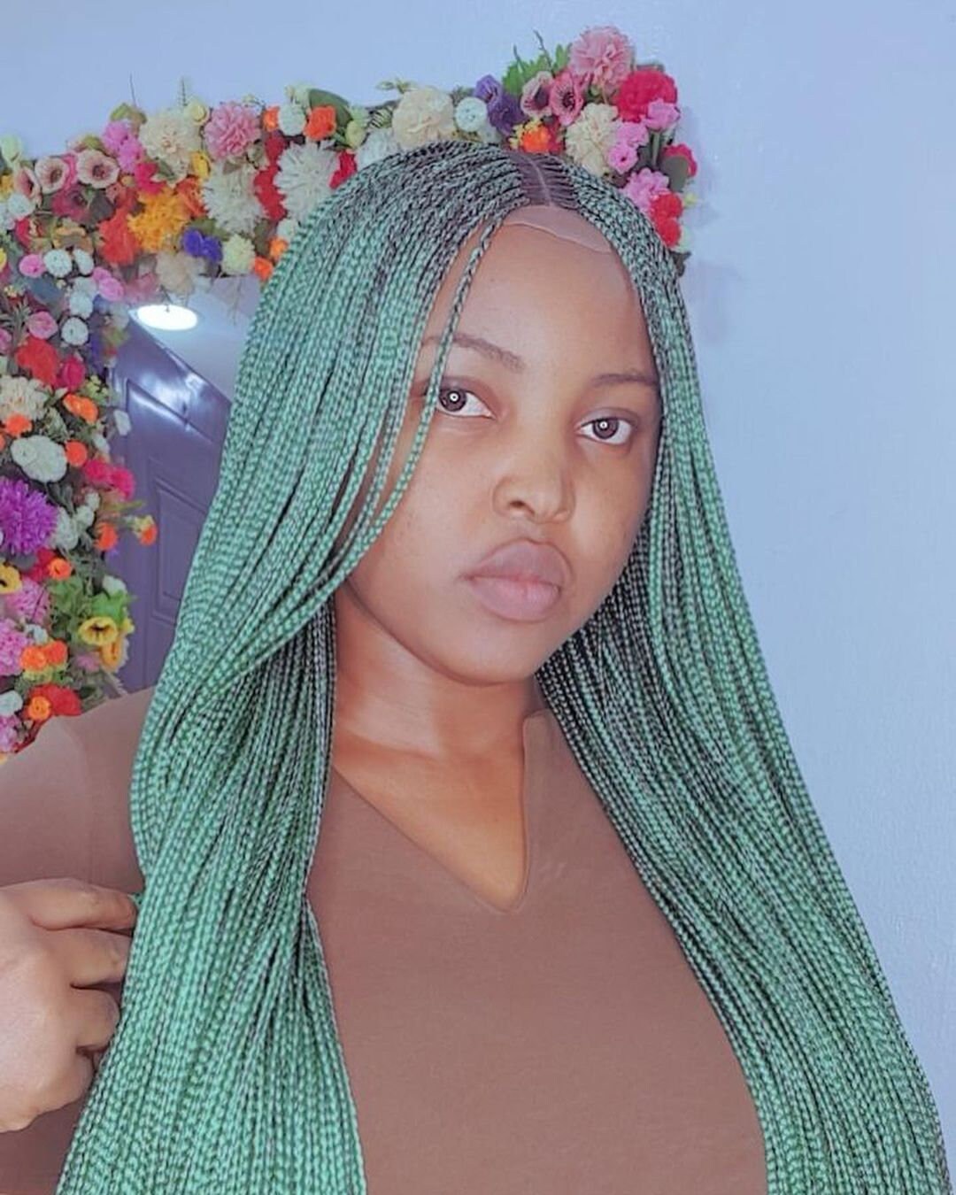 Box Braid Wig, Wigs For Black Women, Braided Wig, Long Braid Wig, African Braid Wig