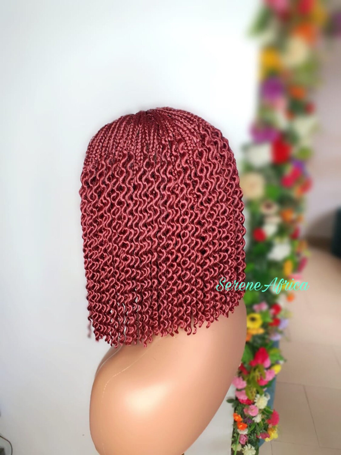 Braid Wig Short, Braid Wig For Black Women, Box Braid Wig, Braided Wig Middle Part, Braided Wig