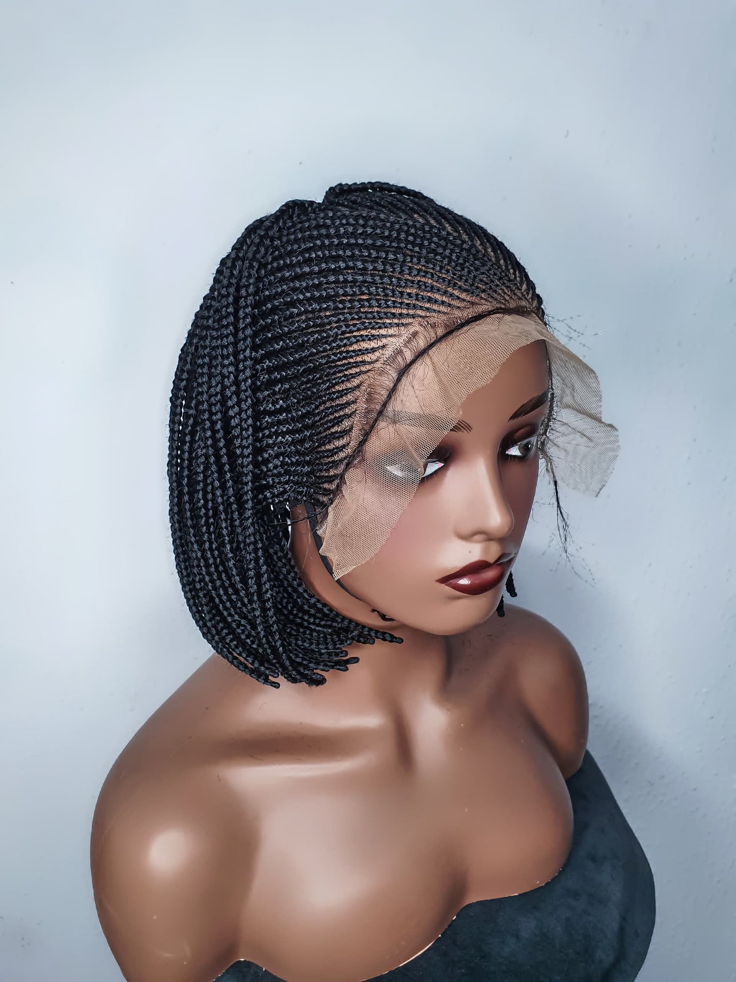 Bob Braid Wig, Braided Wig, Short Braided Wigs, Wigs For Black Women, Cornrow Braid Wig, Box Braid Wig, Braid Wig, African Braid Wig