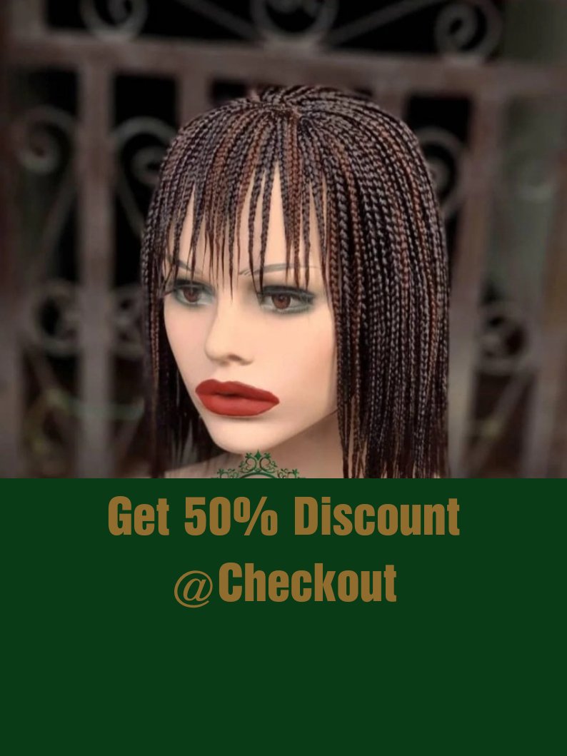 LACE CLOSURE BRAIDED WIGS