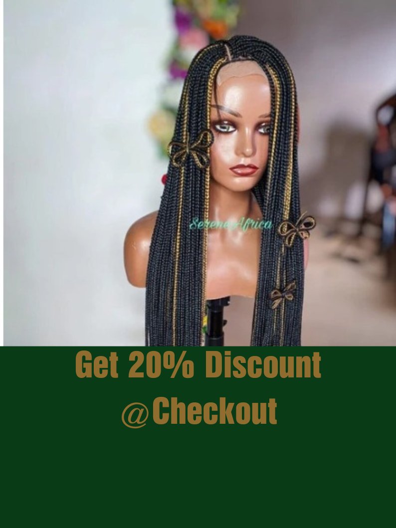 FRONT LACE BRAIDED WIGS