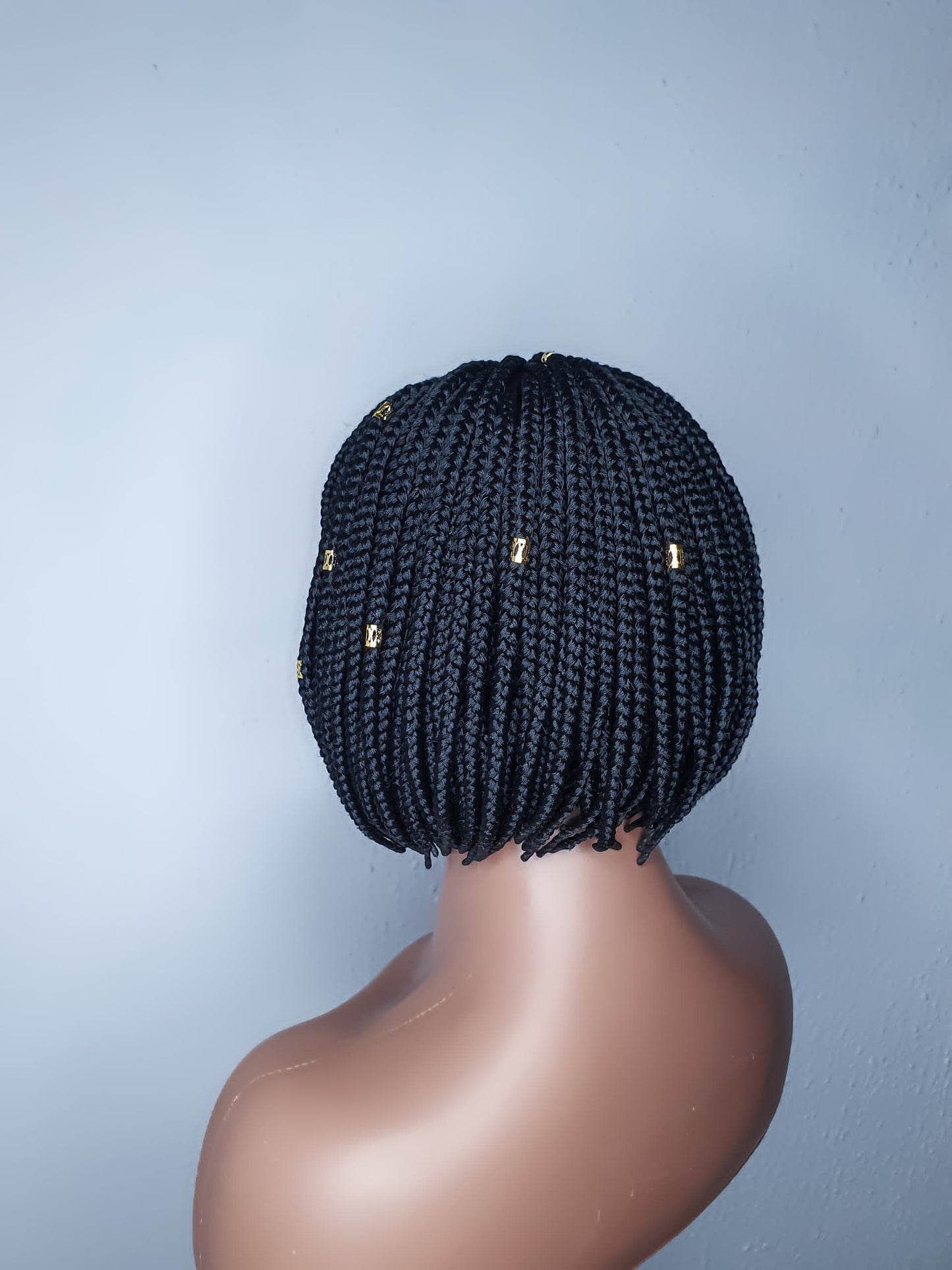 Bob Braid Wig | Braid Wig With Bangs