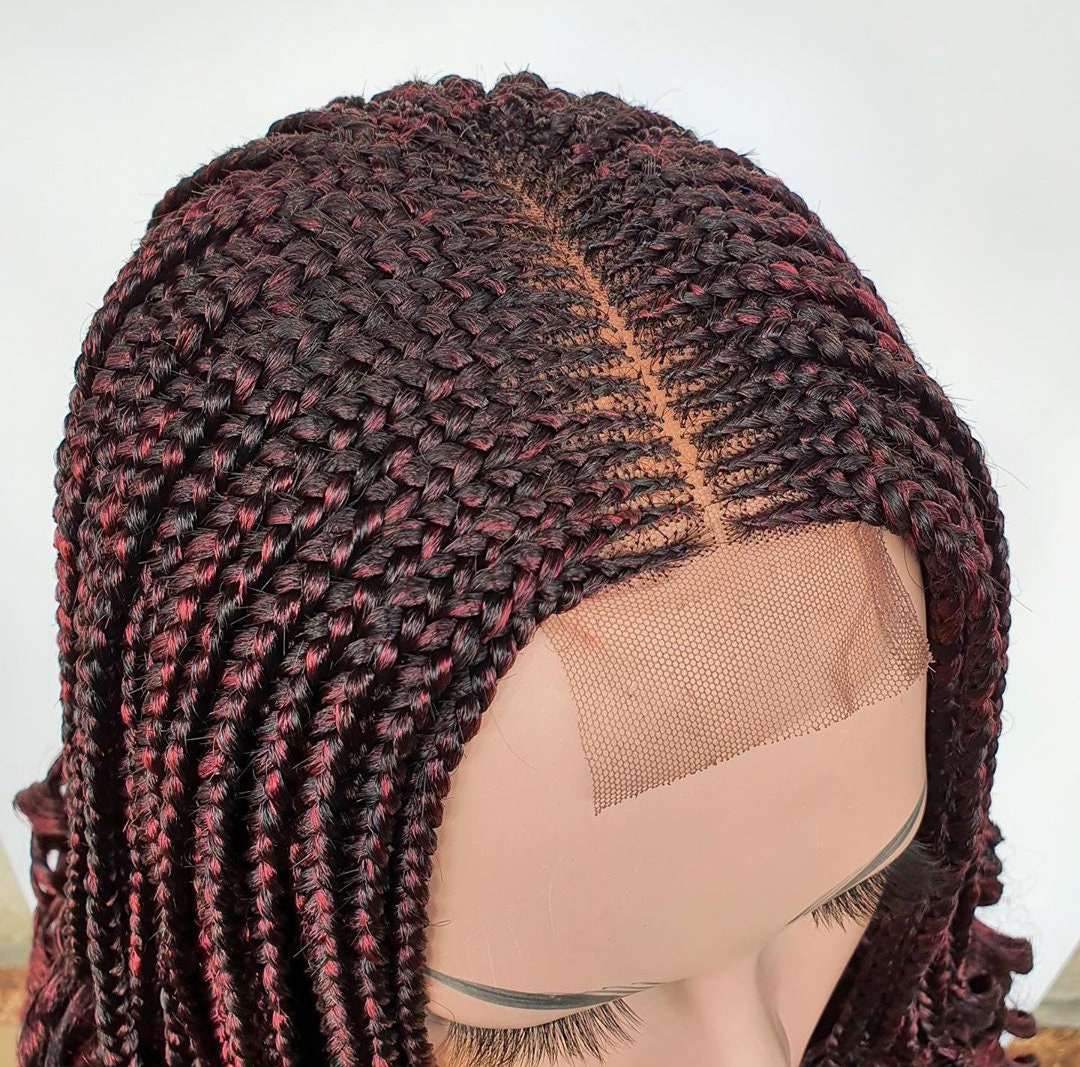 Box Braid Wig, Braided Wig, Wig For Black Women, Ghana Weave, Cornrow Braided Wig, Boho Braid Wig