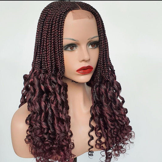 Box Braid Wig, Braided Wig, Wig For Black Women, Ghana Weave, Cornrow Braided Wig, Boho Braid Wig