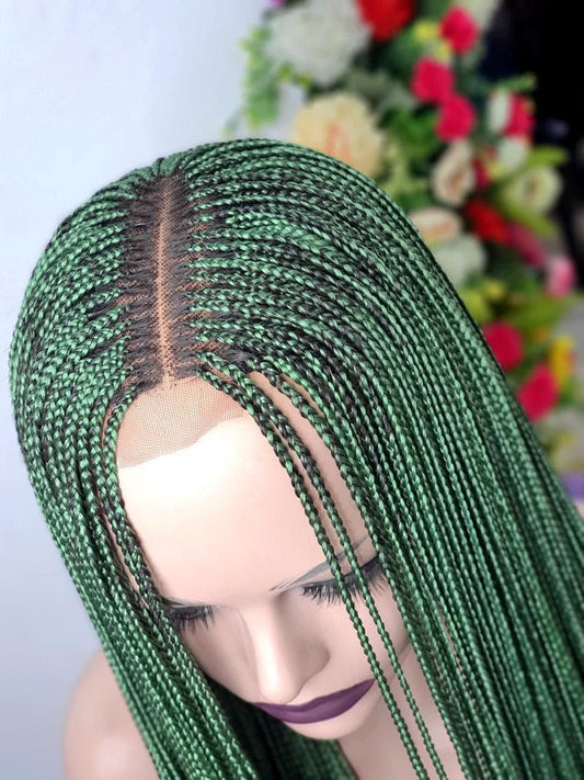 Box Braid Wig, Wigs For Black Women,  Braided Wig, Long Braid Wig, African Braid Wig