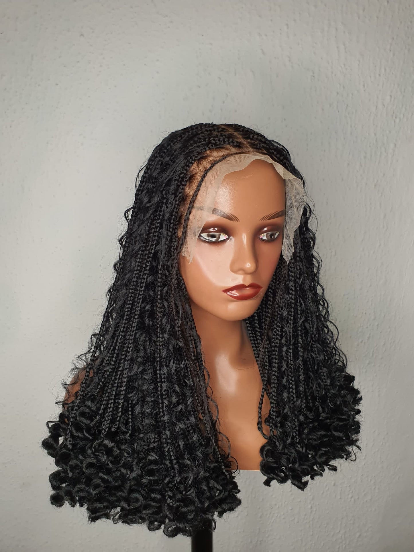 Boho braid Wig, Braided Wigs, Box Braid Wig, Knotless Braid, Braid Wig For Black Women, Long Boho Braid Wig, boho braids