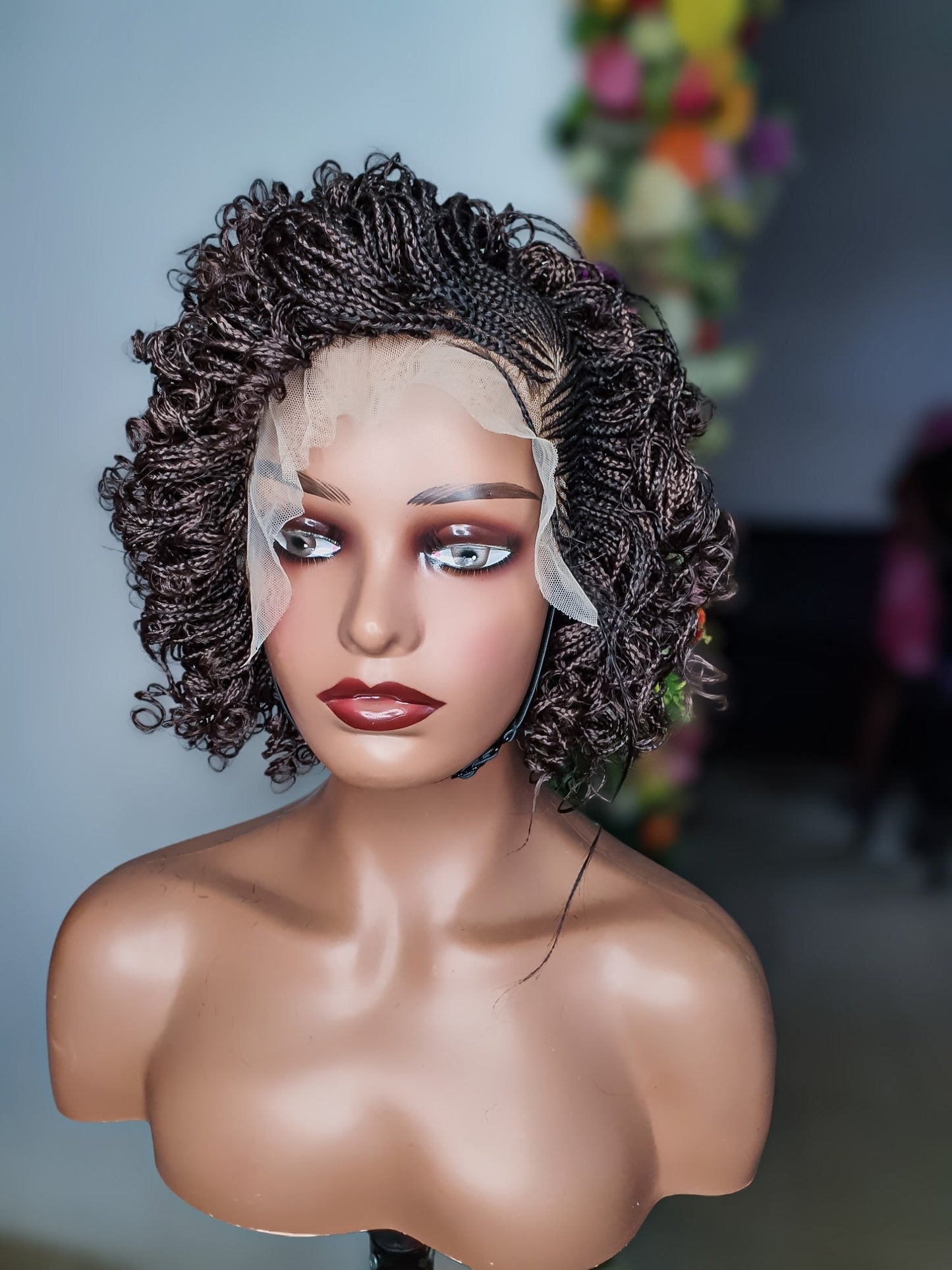 Braided Wig, Lace Front Braided Wig, Braided Wigs For Black Women, Cornrow Braid Wig, Twist Braid Wig, Ghana Weave, Senegalese Twist Wig